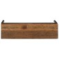 vidaXL Mueble de TV madera maciza reciclada 110x30x46 cm vidaXL Mueble de TV madera maciza reciclada 110x30x46 cm