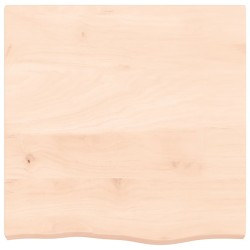 vidaXL Estante de pared madera maciza roble sin tratar 60x60x(2-6) cm