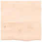 vidaXL Estante de pared madera maciza roble sin tratar 60x60x(2-6) cm vidaXL Estante de pared madera maciza roble sin tratar 60x60x(2-6) cm