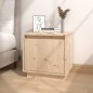 vidaXL Mesitas de noche 2 uds madera maciza de pino 40x30x40 cm vidaXL Mesitas de noche 2 uds madera maciza de pino 40x30x40 cm