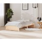 vidaXL Estructura de cama de madera maciza 90x200 cm vidaXL Estructura de cama de madera maciza 90x200 cm