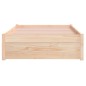 vidaXL Estructura de cama de madera maciza 90x200 cm vidaXL Estructura de cama de madera maciza 90x200 cm