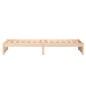 vidaXL Estructura de cama de madera maciza 90x200 cm vidaXL Estructura de cama de madera maciza 90x200 cm