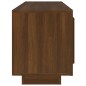 vidaXL Mueble para TV madera contrachapada roble marrón 102x35x45 cm