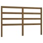 vidaXL Cabecero de cama madera maciza de pino marrón miel 126x4x100 cm vidaXL Cabecero de cama madera maciza de pino marrón miel 126x4x100 cm