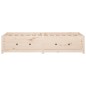 vidaXL Sofá cama de madera maciza de pino 90x190 cm vidaXL Sofá cama de madera maciza de pino 90x190 cm