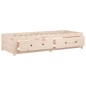vidaXL Sofá cama de madera maciza de pino 90x190 cm vidaXL Sofá cama de madera maciza de pino 90x190 cm