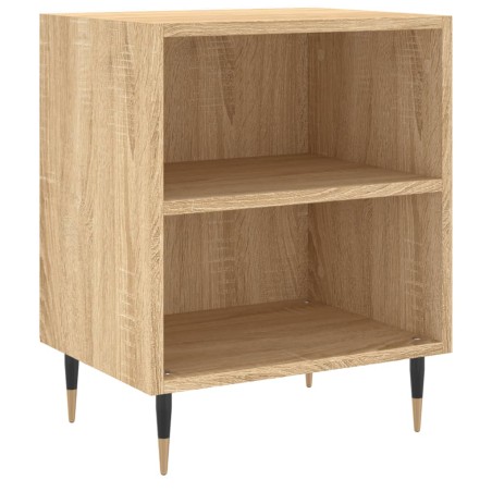 vidaXL Mesita de noche madera de ingeniería roble Sonoma 40x30x50 cm
