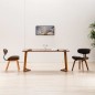 vidaXL Sillas de comedor 2 unidades madera curvada y tela gris vidaXL Sillas de comedor 2 unidades madera curvada y tela gris