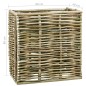vidaXL Arriate elevado de madera de avellano 80x40x80 cm vidaXL Arriate elevado de madera de avellano 80x40x80 cm