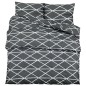 vidaXL Juego de funda nórdica algodón gris 225x220 cm vidaXL Juego de funda nórdica algodón gris 225x220 cm