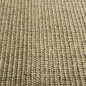 vidaXL Alfombra de sisal natural verde 80x250 cm