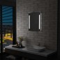 vidaXL Espejo de pared de baño con LED 50x60 cm vidaXL Espejo de pared de baño con LED 50x60 cm