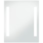vidaXL Espejo de pared de baño con LED 50x60 cm vidaXL Espejo de pared de baño con LED 50x60 cm