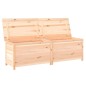 vidaXL Baúl para cojines de jardín madera maciza abeto 200x50x56 cm vidaXL Baúl para cojines de jardín madera maciza abeto 200x50x56 cm