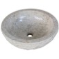 vidaXL Lavabo de mármol 40 cm color crema vidaXL Lavabo de mármol 40 cm color crema
