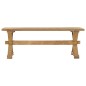 vidaXL Mesa de centro de madera maciza de mango 110x60x40 cm vidaXL Mesa de centro de madera maciza de mango 110x60x40 cm