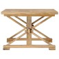 vidaXL Mesa de centro de madera maciza de mango 110x60x40 cm vidaXL Mesa de centro de madera maciza de mango 110x60x40 cm