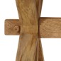 vidaXL Mesa de centro de madera maciza de mango 110x60x40 cm vidaXL Mesa de centro de madera maciza de mango 110x60x40 cm