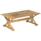 vidaXL Mesa de centro de madera maciza de mango 110x60x40 cm vidaXL Mesa de centro de madera maciza de mango 110x60x40 cm