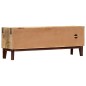 vidaXL Mueble para TV de madera maciza de mango rugosa 130x30x46 cm vidaXL Mueble para TV de madera maciza de mango rugosa 130x30x46 cm