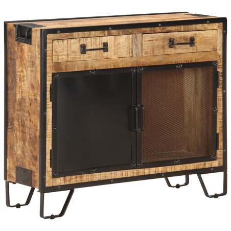 vidaXL Aparador de madera maciza de mango en bruto 80x31x71 cm