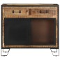 vidaXL Aparador de madera maciza de mango en bruto 80x31x71 cm vidaXL Aparador de madera maciza de mango en bruto 80x31x71 cm