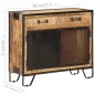 vidaXL Aparador de madera maciza de mango en bruto 80x31x71 cm vidaXL Aparador de madera maciza de mango en bruto 80x31x71 cm