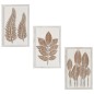 vidaXL Paneles de pared tallados a mano 3 unidades MDF 40x60x1,5cm