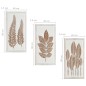 vidaXL Paneles de pared tallados a mano 3 unidades MDF 40x60x1,5cm