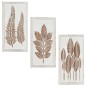 vidaXL Paneles de pared tallados a mano 3 unidades MDF 40x60x1,5cm