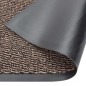 vidaXL Felpudo copetudo 90x150 cm marrón oscuro vidaXL Felpudo copetudo 90x150 cm marrón oscuro