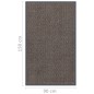 vidaXL Felpudo copetudo 90x150 cm marrón oscuro vidaXL Felpudo copetudo 90x150 cm marrón oscuro
