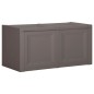 vidaXL Caja de cojines gris 85 L 86x40x42 cm 