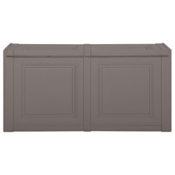vidaXL Caja de cojines gris 85 L 86x40x42 cm 