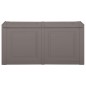 vidaXL Caja de cojines gris 85 L 86x40x42 cm 