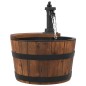 vidaXL Fuente de agua con bomba madera maciza de abeto 28x28x34,5 cm vidaXL Fuente de agua con bomba madera maciza de abeto 28x28x34,5 cm