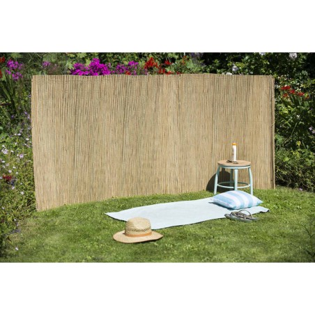 Nature Valla cañizo de jardín caña de juncia 1,2x3 m