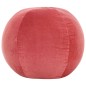 vidaXL Puf de terciopelo de algodón rosa 50x35 cm vidaXL Puf de terciopelo de algodón rosa 50x35 cm