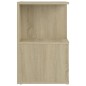 vidaXL Mesitas de noche 2 uds contrachapada roble Sonoma 35x35x55 cm vidaXL Mesitas de noche 2 uds contrachapada roble Sonoma 35x35x55 cm