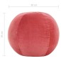 vidaXL Puf de terciopelo de algodón rosa 50x35 cm vidaXL Puf de terciopelo de algodón rosa 50x35 cm