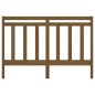 vidaXL Cabecero de cama madera maciza de pino marrón miel 126x4x100 cm vidaXL Cabecero de cama madera maciza de pino marrón miel 126x4x100 cm