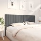 vidaXL Cabecero de cama madera maciza de pino gris 205,5x4x100 cm vidaXL Cabecero de cama madera maciza de pino gris 205,5x4x100 cm