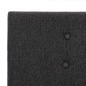 vidaXL Estructura de cama de tela gris oscuro 180x200 cm vidaXL Estructura de cama de tela gris oscuro 180x200 cm