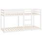 vidaXL Litera de madera maciza de pino 80x200 cm vidaXL Litera de madera maciza de pino 80x200 cm