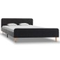 vidaXL Estructura de cama de arpillera gris oscuro 140x200 cm vidaXL Estructura de cama de arpillera gris oscuro 140x200 cm