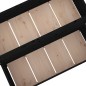 vidaXL Jardinera de madera de pino maciza negra 110x84x75 cm vidaXL Jardinera de madera de pino maciza negra 110x84x75 cm