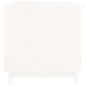 vidaXL Cama para perros madera maciza de pino blanco 100x70x72 cm vidaXL Cama para perros madera maciza de pino blanco 100x70x72 cm