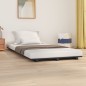 vidaXL Estructura de cama madera maciza de pino gris 100x200 cm vidaXL Estructura de cama madera maciza de pino gris 100x200 cm