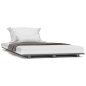 vidaXL Estructura de cama madera maciza de pino gris 100x200 cm vidaXL Estructura de cama madera maciza de pino gris 100x200 cm